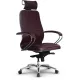 Кресло Samurai KL-2.04 бордовая кожа главное фото в маленьком размере