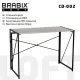 Стол на металлокаркасе BRABIX LOFT CD-002, 1000х500х750 мм, складной, цвет дуб антик, 641213 главное фото в маленьком размере